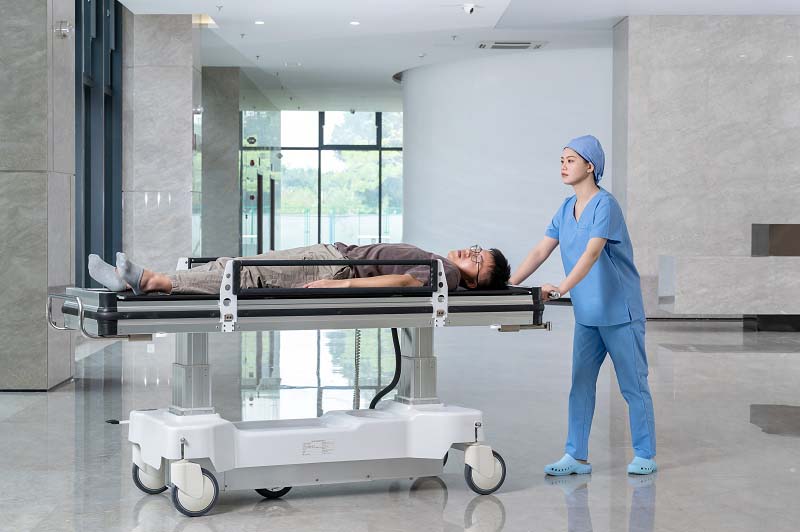 hospital transfer bed