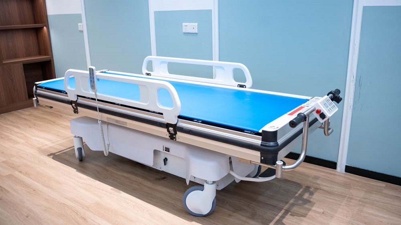 Medical parallel transport bed