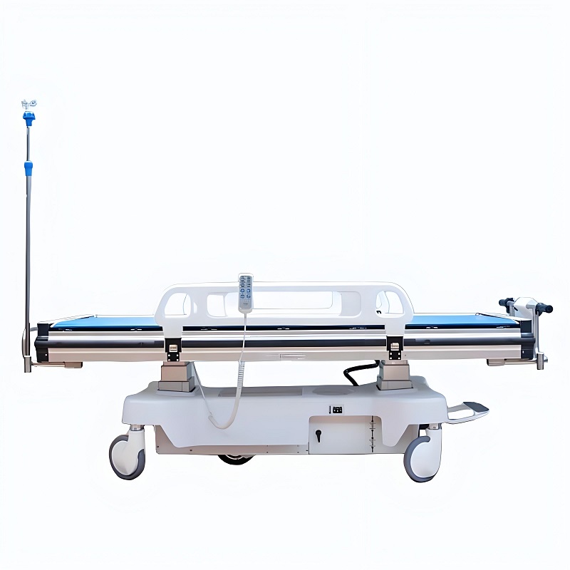 Medical patient transport bed