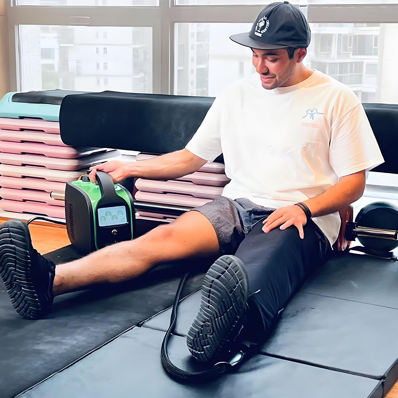 cooling machine after knee surgery